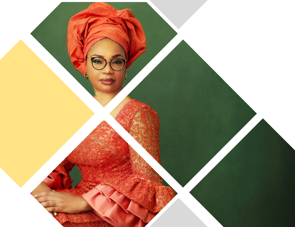 woman looking at the camera